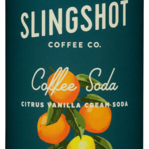SLINGSHOT: Citrus Vanilla Cream Soda, 8 fl oz