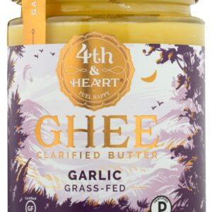 4TH & HEART: Ghee Butter California Garlic, 9 oz