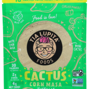 TIA LUPITA FOODS: Tortillas Cactus, 7.76 oz