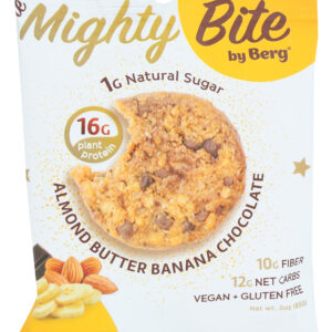 MIGHTY BITES: Almond Butter Banana Chocolate, 3 oz