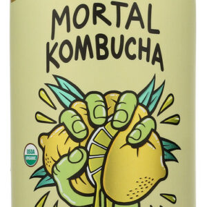 MORTAL KOMBUCHA: Kombucha Sour Ginger, 16 fo
