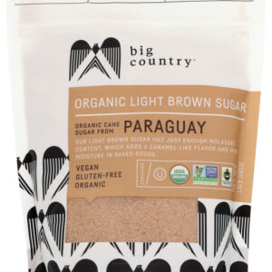 BIG COUNTRY FOODS: Brown Sugar Light Org, 24 oz