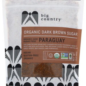 BIG COUNTRY FOODS: Brown Sugar Dark Org, 24 oz
