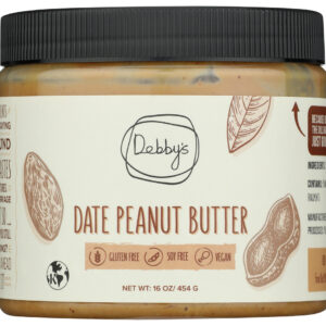 DEBBYS: Date Peanut Butter, 16 oz