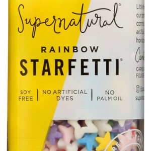 SUPERNATURAL: Rainbow Starfetti Sprinkles, 3 oz