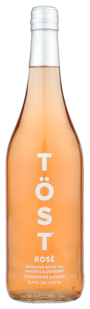 TOST: Rose Sparkling White Tea, 25.4 fl oz