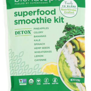 BLENDTOPIA: Detox Organic Superfood Smoothie Kit, 7oz