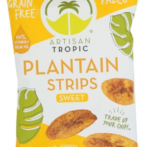 ARTISAN TROPIC: Plantain Strips Naturally Sweet, 4.5 oz