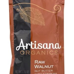 ARTISANA: Raw Walnut Butter with Cashews Squeeze Pack Organic, 1.06 oz