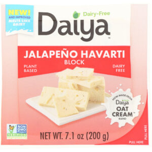 DAIYA: Jalapeño Havarti Style Block, 7.1 oz