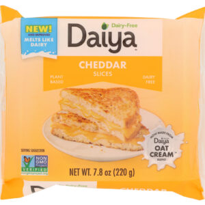 DAIYA: Dairy Free Cheddar Style Slices, 7.8 oz
