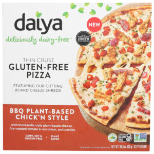 DAIYA: Bbq Chicken Style Gluten Free Pizza, 15.3 oz