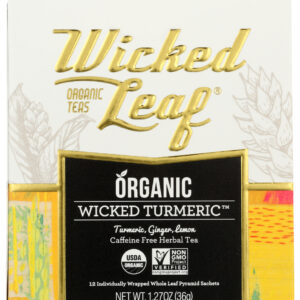 WICKED LEAF ORGANIC TEA: Organic Wicked Turmeric, 30 gm