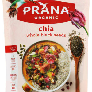 PRANA: Chia Black Whole Org, 12 oz