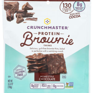 CRUNCHMASTER: Brownie Thin Hmstyl Choc, 3.54 oz