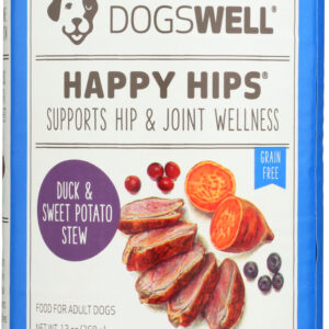 DOGSWELL: Treat Happy Hips Duck and Sweet Potato, 13 oz
