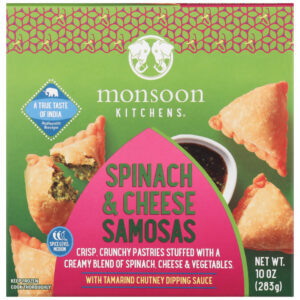 MONSOON KITCHENS INC: Samosa Frz Spinach Cheese, 10 oz