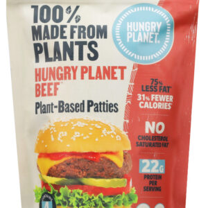 HUNGRY PLANET INC: Beef Burger Patty Plt Bse, 16 oz