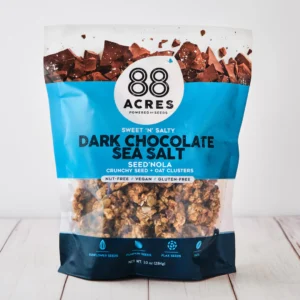 88 ACRES: Dark Chocolate Sea Salt Seed'Nola, 10 oz