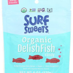 SURF SWEETS: Organic DelishFish Candy, 6 oz