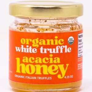 DA ROSARIO: Organic White Truffle Acacia Honey, 4.25 oz