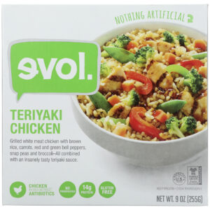 EVOL: Chicken Teriyaki Bowl, 9 oz