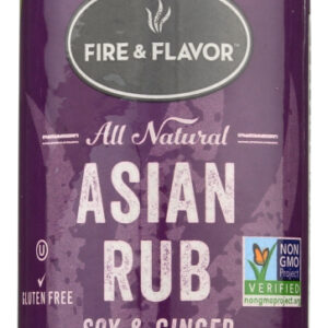 FIRE & FLAVOR: All Natural Asian Rub, 3.1 oz