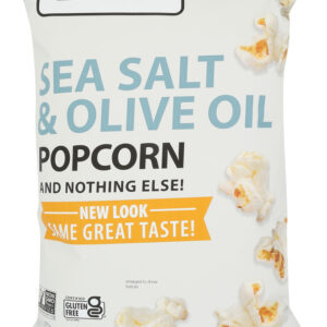 LITTLE LADS: Sea Salt And Olive Oil Popcorn, 4.8 oz
