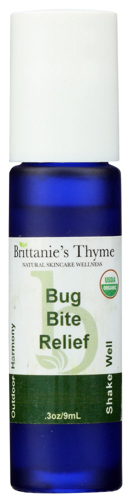 BRITTANIES THYME: Organic Bug Bite Relief, 0.3 fo