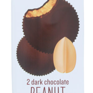 JUSTINS: Organic Peanut Butter Cups Dark Chocolate, 1.4 oz