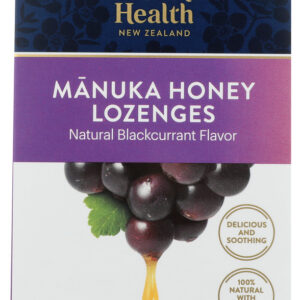MANUKA HEALTH: Lozenge Hny Blckcurnt, 15 pc