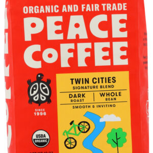 PEACE COFFEE: Coffee Whlbn Twin Cities, 12 oz