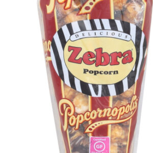 POPCORNOPOLIS: Zebra Popcorn, 8 oz