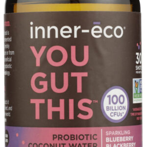 INNER-ECO: Wild Berry Coconut Water Kefir, 15 oz
