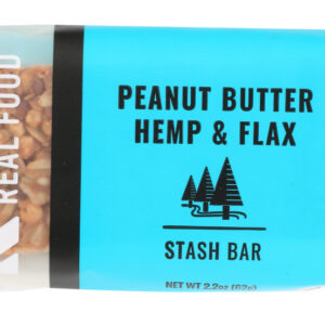 KATES REAL FOOD: Peanut Butter Hemp & Flax Bar, 2.2 oz