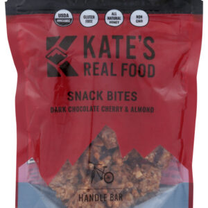 KATES REAL FOOD: Bar Bites Dark Chocolate Cherries And Almond, 6.6 oz
