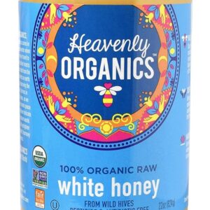 HEAVENLY ORGANICS: White Honey, 22 oz