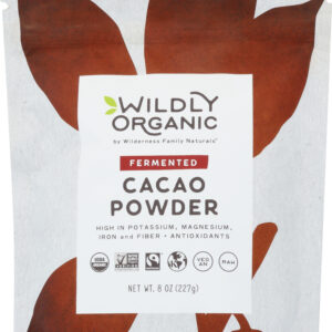 WILDLY ORGANIC: Powder Cacao Fermented, 8 OZ