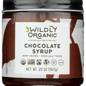WILDLY ORGANIC: Syrup Chocolate, 20 OZ