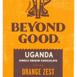 BEYOND GOOD: Bar Chocolate Orange Zest, 2.64 OZ