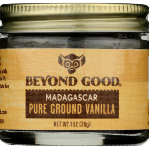 BEYOND GOOD: Vanilla Powder Pure Ground, 1 OZ