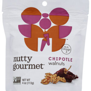 THE NUTTY GOURMET: Chipotle Walnuts, 4 oz