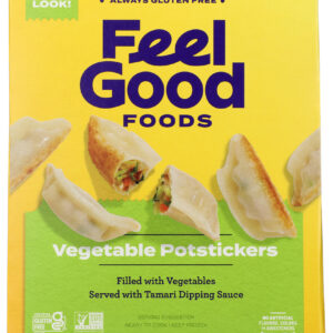 FEEL GOOD FOODS: Gluten Free Vegetable Dumplings, 10 oz