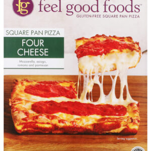 FEEL GOOD FOODS: Four Cheese Pizza, 17.8 oz
