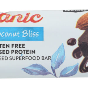 RAW REVOLUTION: Organic Live Food Bar Chocolate Coconut Bliss, 1.8 oz