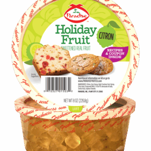 PARADISE: Fruit Canied Citron Diced, 8 oz