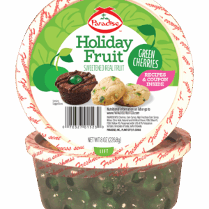 PARADISE: Fruit Grn Cherry Whl, 8 oz