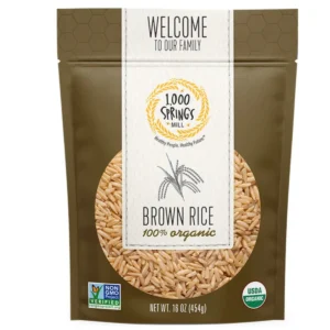 1000 SPRINGS MILL: Brown Rice, 16 oz