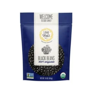 1000 SPRINGS MILL: Black Beans, 16 oz