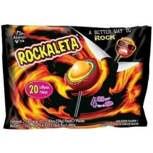 SONRICS: Sonrics Rockaleta Peg 6Ct, 5.08 OZ
